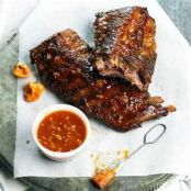 Dr Pepper Grilled ribs