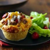 Sloppy Joe Biscuit Cups