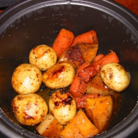 Roast Vegetables in a Rice Cooker