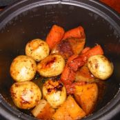 Roast Vegetables in a Rice Cooker