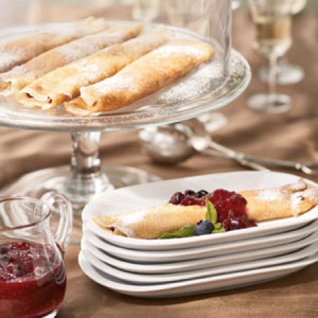 Mixed Berry Crepes