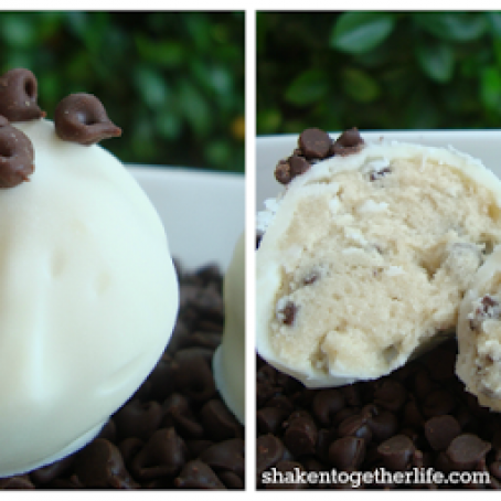 Chocolate Chip Cookie Dough - no bake!