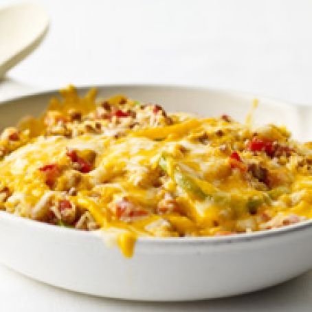 Southwest Beef and Bell Pepper Skillet