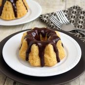 Mini Orange Bundt Cakes