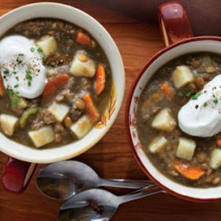 Lentil and Potato Soup