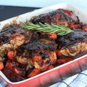 Roasted Chicken with Balsamic Vinaigrette