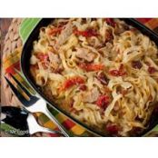 Chicken Fettuccine Casserole