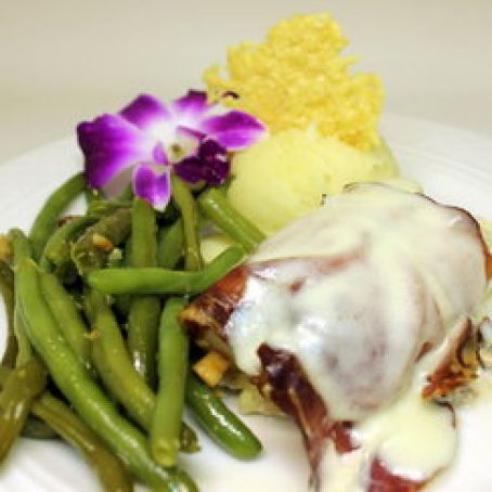 Chicken Prosciutto with Balsamella Sauce