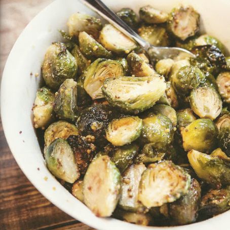Honey-Mustard Brussels Sprouts
