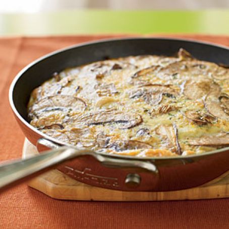 Mushroom Fritatta