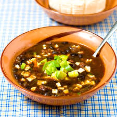 Black Bean and Sausage Stew
