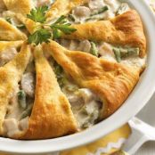 Spring Asparagus and Turkey Pie