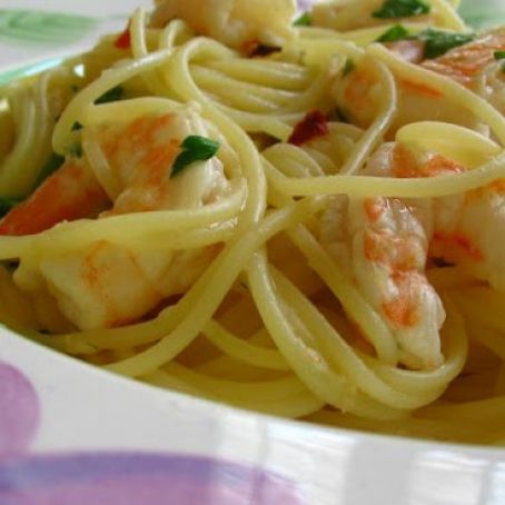 Pasta with Shrimp and Peas