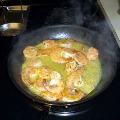 Shrimp w/Orange & Tequila