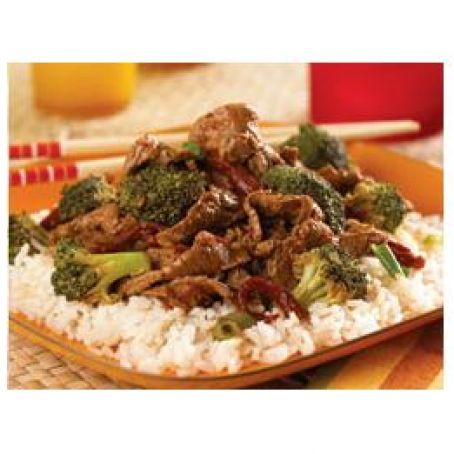 Quick Beef with Broccoli