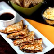 BBQ Ranch Chicken Quesadillas