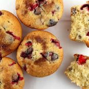 CRANBERRY ORANGE PECAN MUFFINS