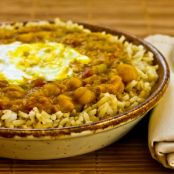 Spicy Red Lentil and Chickpea Stew (Paula's Moroccan Lentil Stew)