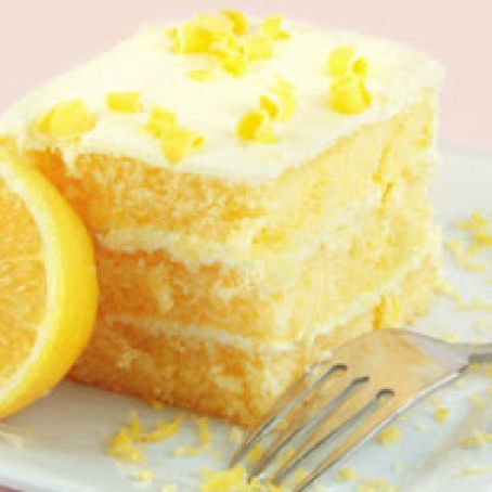Luscious Lemon Supreme Cake