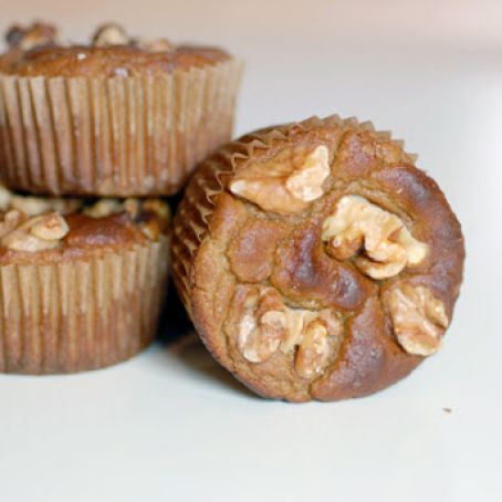 quickbread - Banana Walnut Muffins