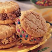 Peanut Butter Ice Cream Sandwiches
