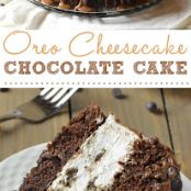 Oreo Cheesecake Chocolate Cake