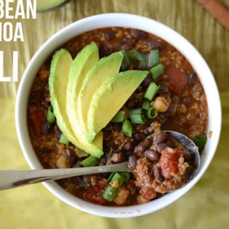 Black Bean & Quinoa Chili