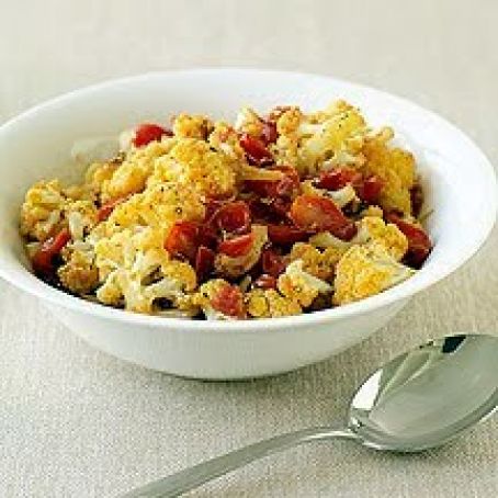 Cauliflower,Sautéed,  and Tomatoes