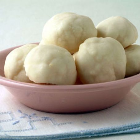 Cream Cheese Meltaways with Lemon Glaze