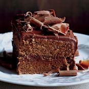 Milk-Chocolate-Frosted Layer Cake