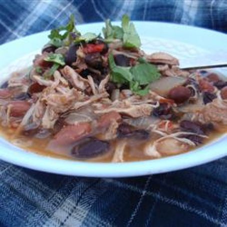 Jerre's Black Bean and Pork Tenderloin Chili