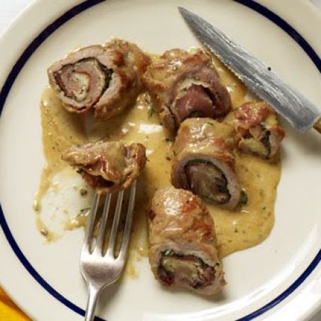 Veal Involtini with Prosciutto and Parmesan
