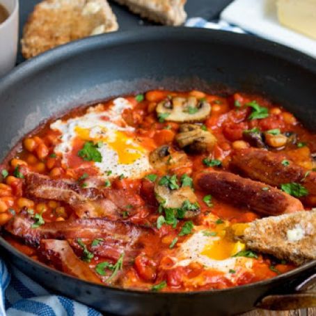 ONE-PAN ENGLISH BREAKFAST