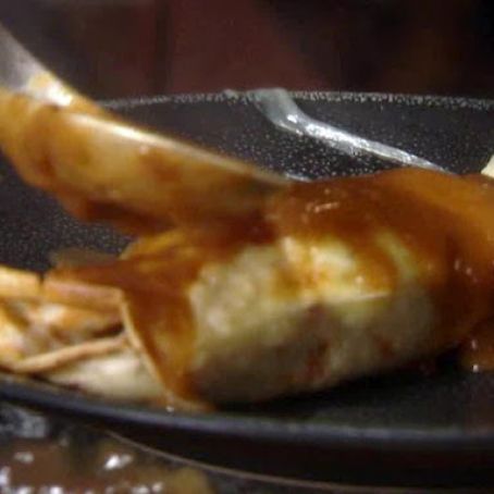 Chicken with Melted Cheese and Gravy