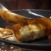 Chicken with Melted Cheese and Gravy