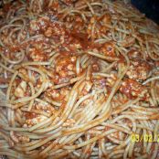 Mexican Spaghetti with Meat Sauce