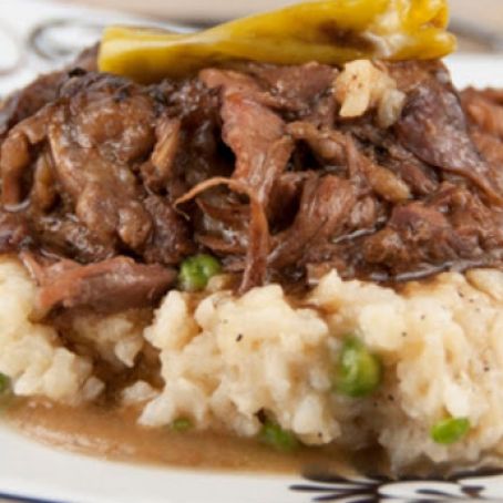 Slow Cooker Mississippi Pot Roast