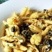 PENNETTE w/RSTD CAULIFLOWER, CAPERS & OLIVES