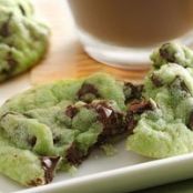 Mint Chocolate Chip Cookies