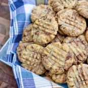Peanut Butter Nutella Swirl Cookies