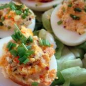 SPICY DEVILED EGGS