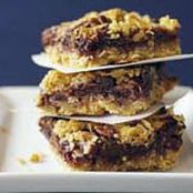 Chunky Chocolate Jam Bars