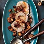 Apple and Cranberry Turkey Roulade