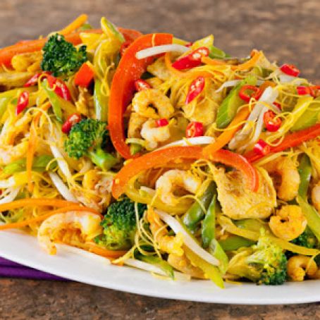 Spicy Singapore Noodles