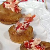 Daphne Oz's Popovers with Strawberry Honey Compound Butter