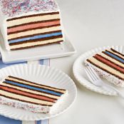 Colourful Ice Cream Cake