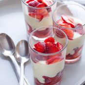 Strawberry Lemon Coconut Cream Parfaits