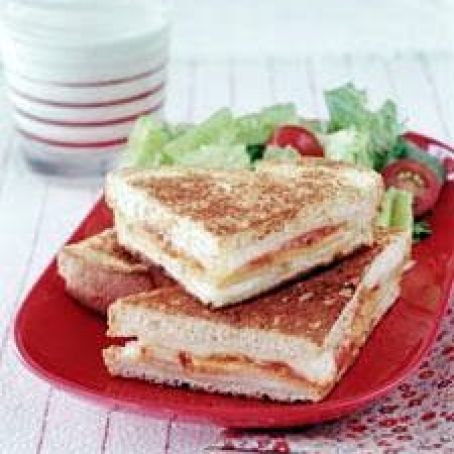 Grilled Turkey Parmesan Sandwich