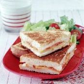 Grilled Turkey Parmesan Sandwich