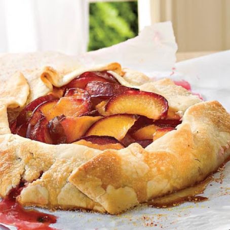 RUSTIC PLUM TART
